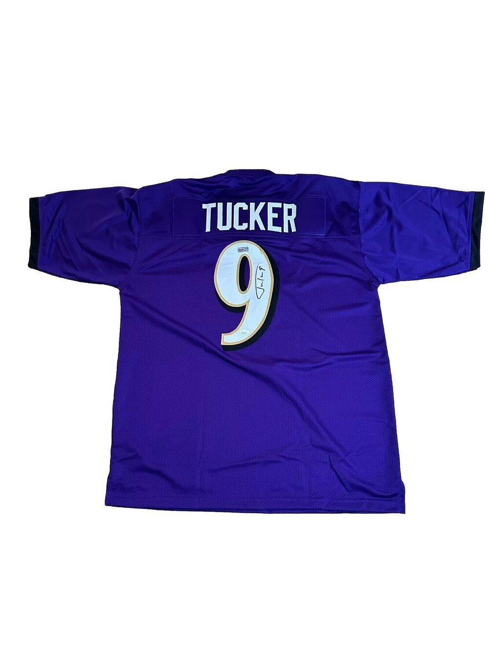 Justin Tucker Autographed Baltimore Ravens Jersey NFL JSA Certified COA